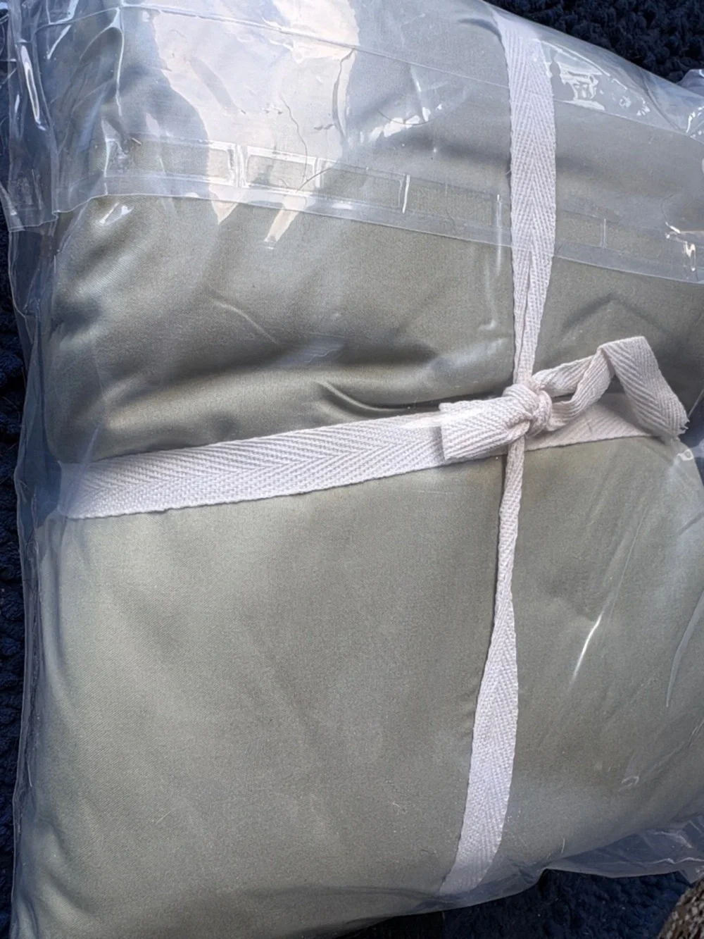 Soft Sage Green Duvet Cover Set - Unbranded